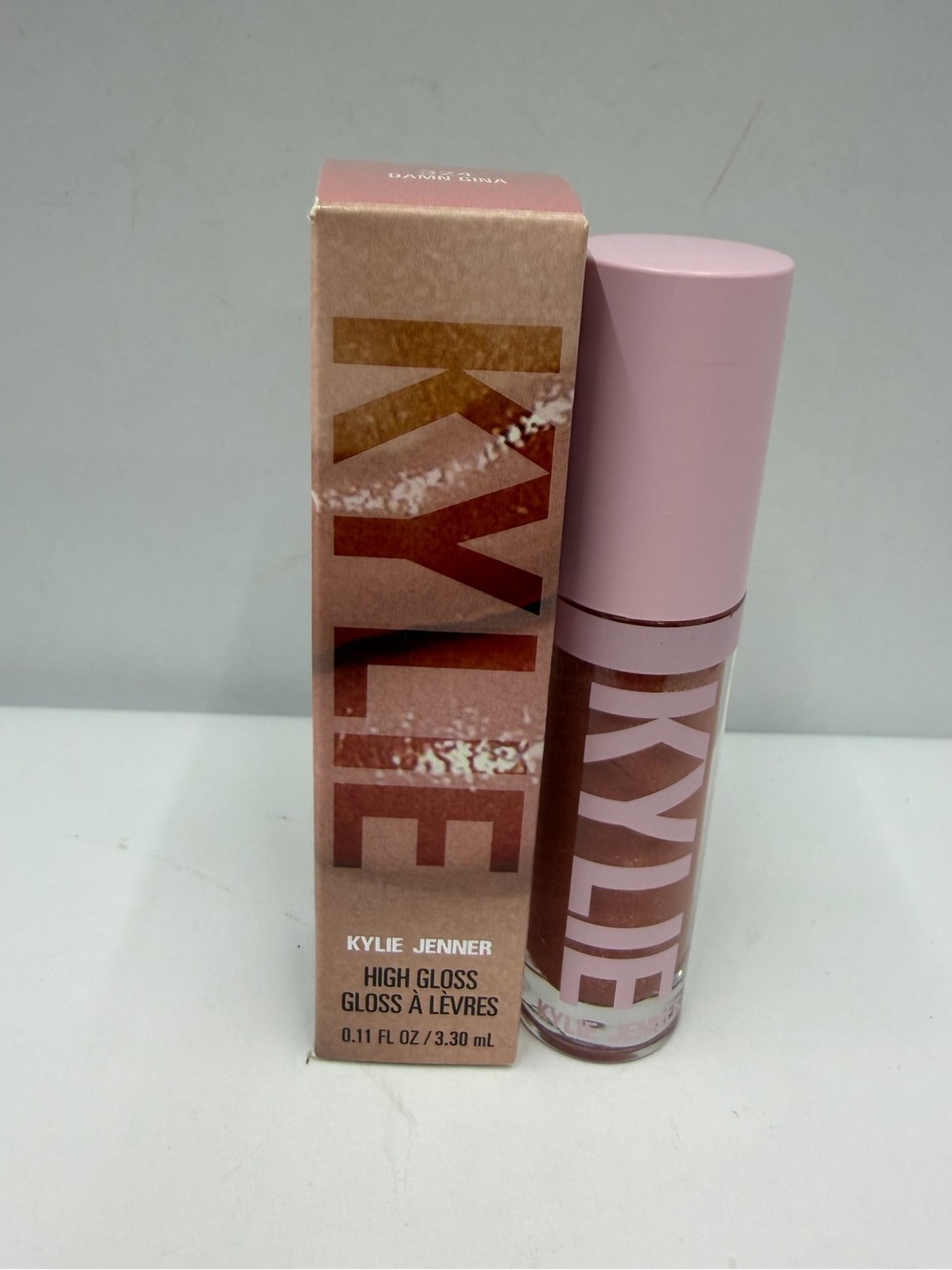 Kylie Cosmetics High Gloss Damn Gina 324 3.0 mL New in Box